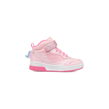 Sneakers alte rosa da bambina con velcro e glitter Le scarpe di Alice, Scarpe Bambini, SKU k222000357, Immagine 0